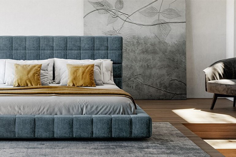 designbed stof Square Bed habits 2 770x513